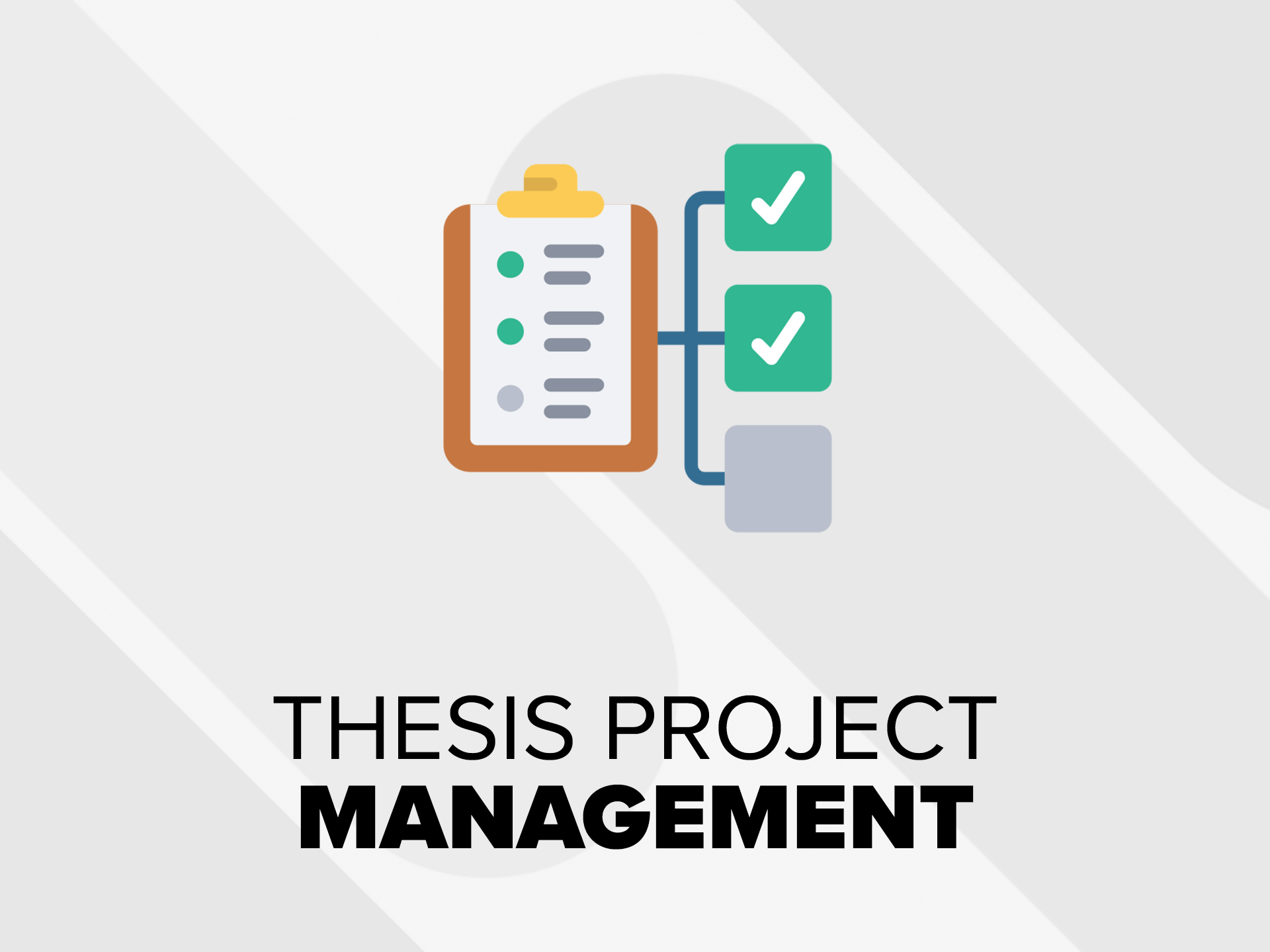 Thesis project management